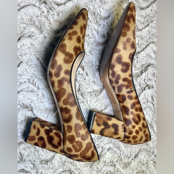 Mark Fisher Zala Pump Calf Hair Leopard Print Block Heel
Size 7.5 - Picture 2 of 6